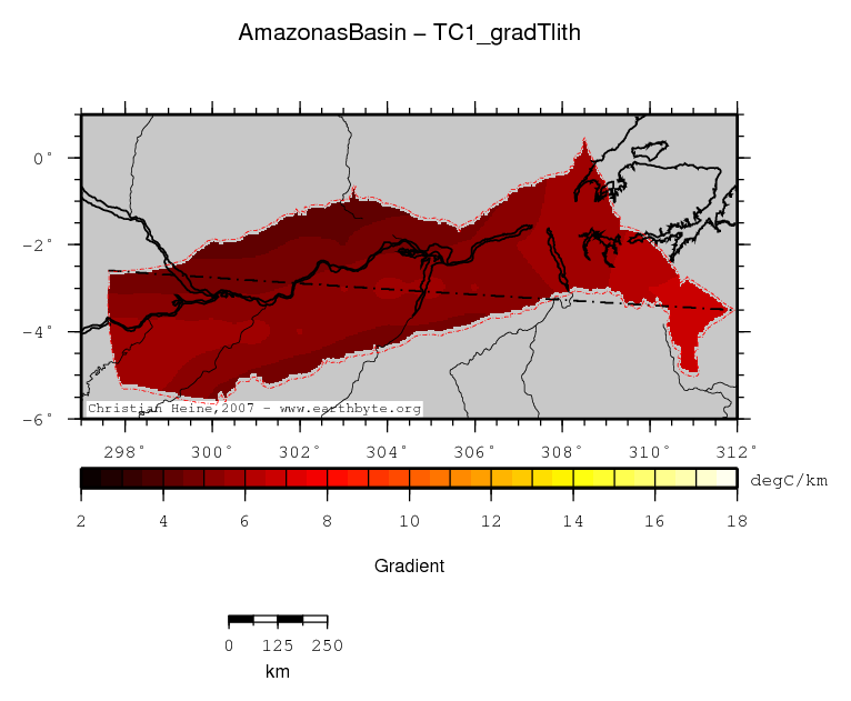 Amazonas Basin location map