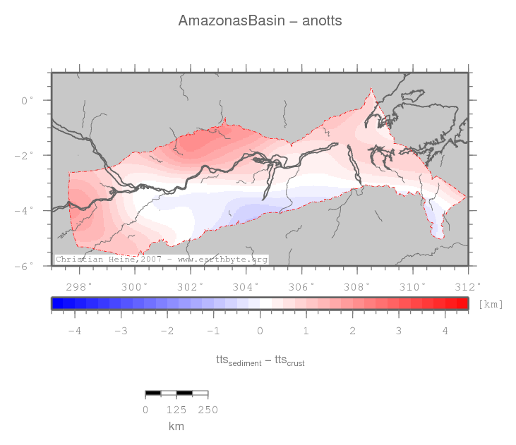 Amazonas Basin location map