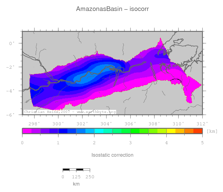 Amazonas Basin location map