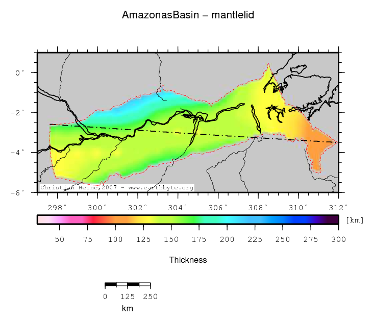 Amazonas Basin location map