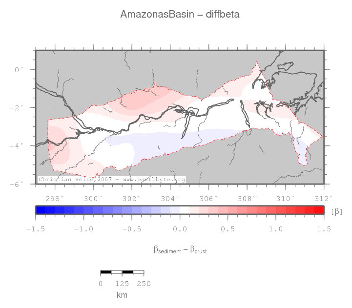 Amazonas Basin location map