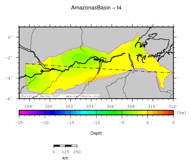 Amazonas Basin location map