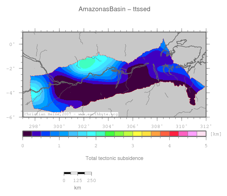 Amazonas Basin location map