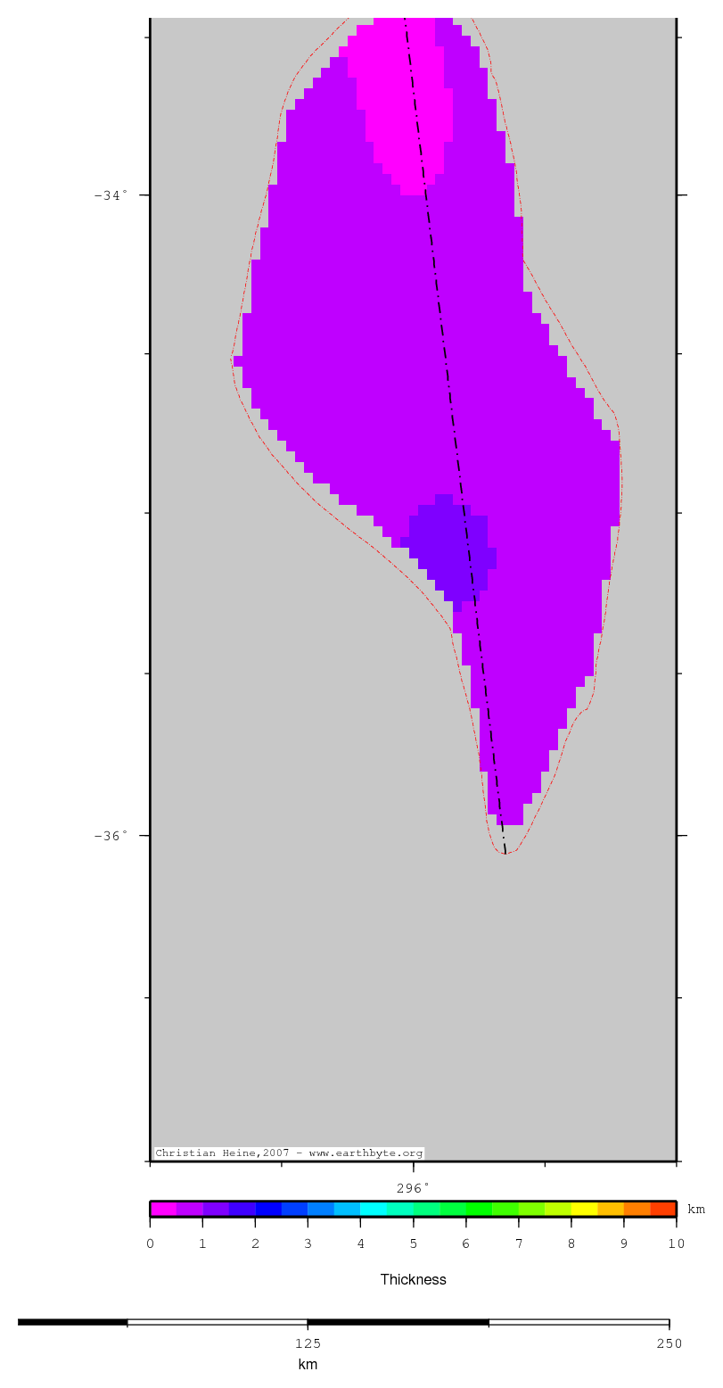 Laboulaye (Levalle) Basin location map