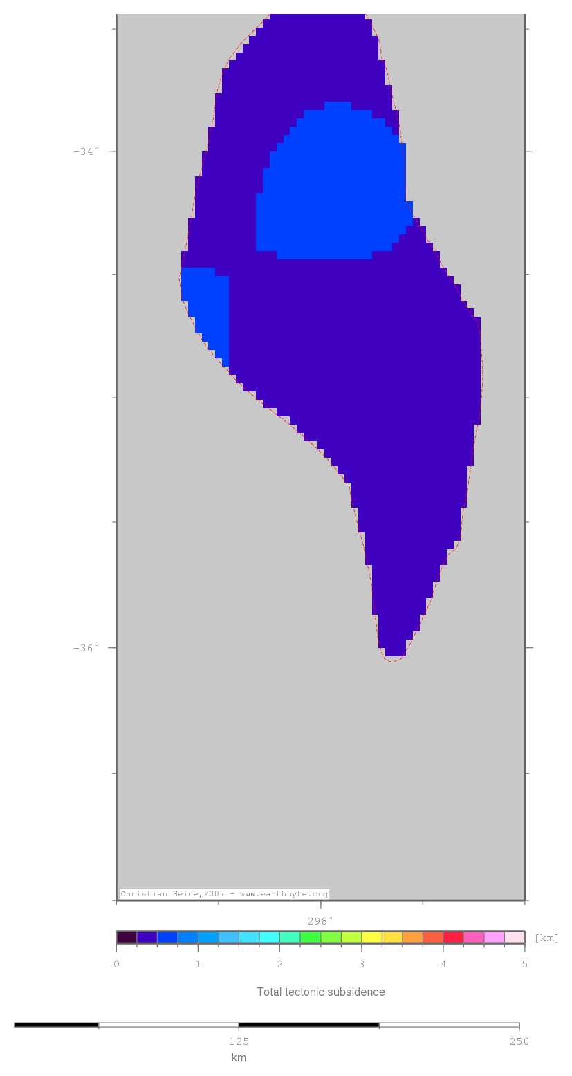 Laboulaye (Levalle) Basin location map