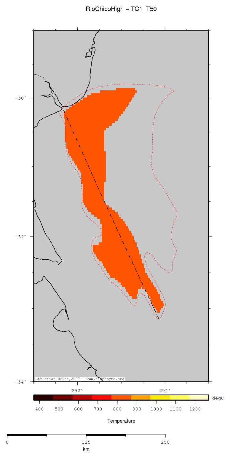 Rio Chico High location map