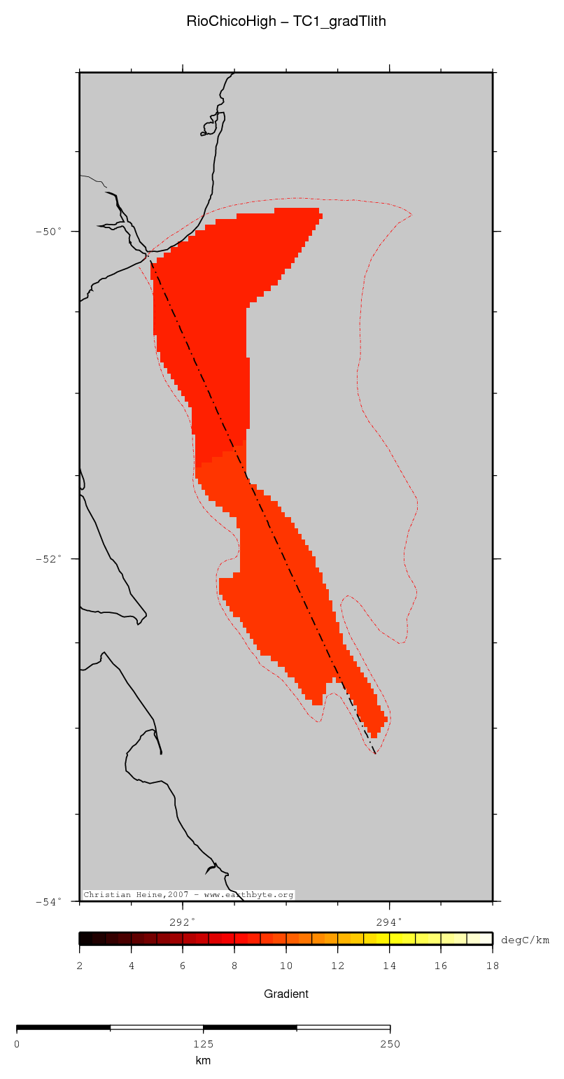 Rio Chico High location map