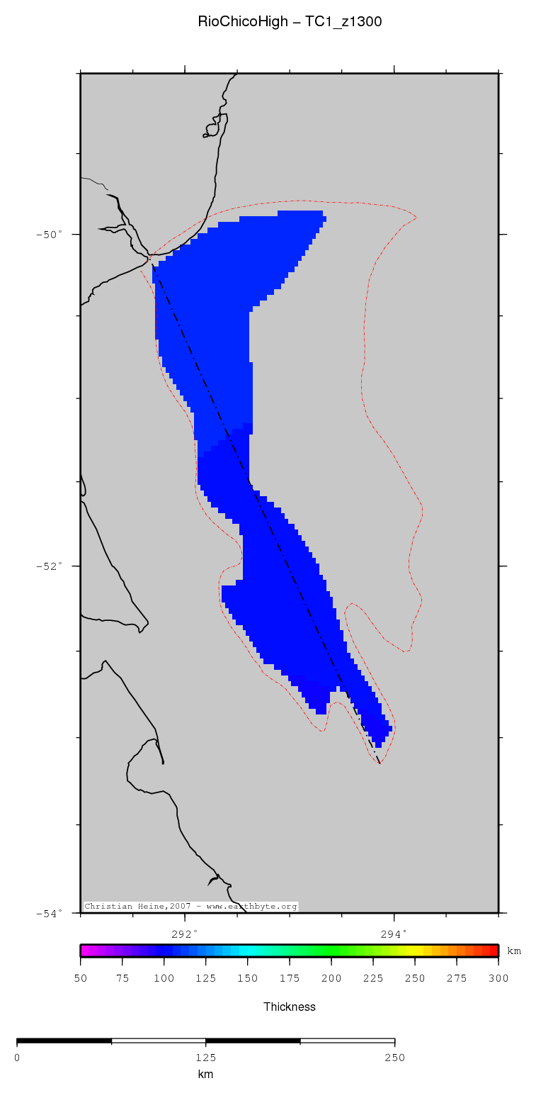 Rio Chico High location map