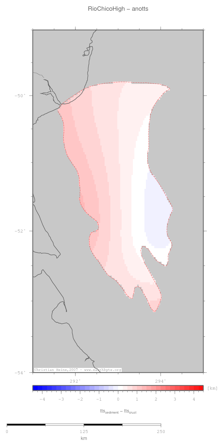 Rio Chico High location map