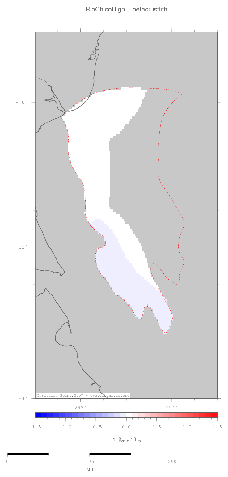 Rio Chico High location map