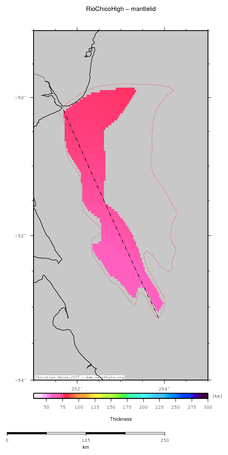 Rio Chico High location map