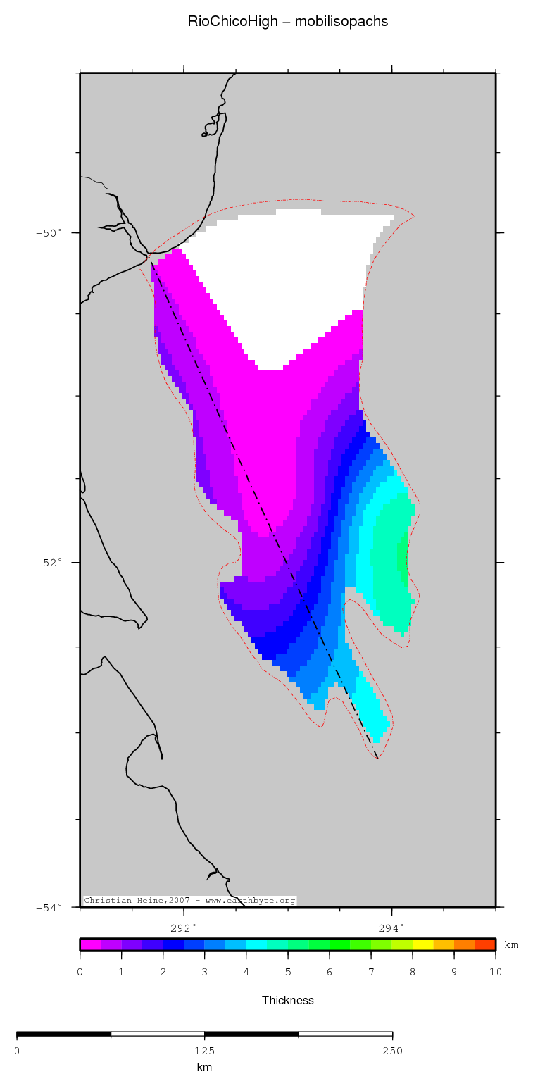 Rio Chico High location map