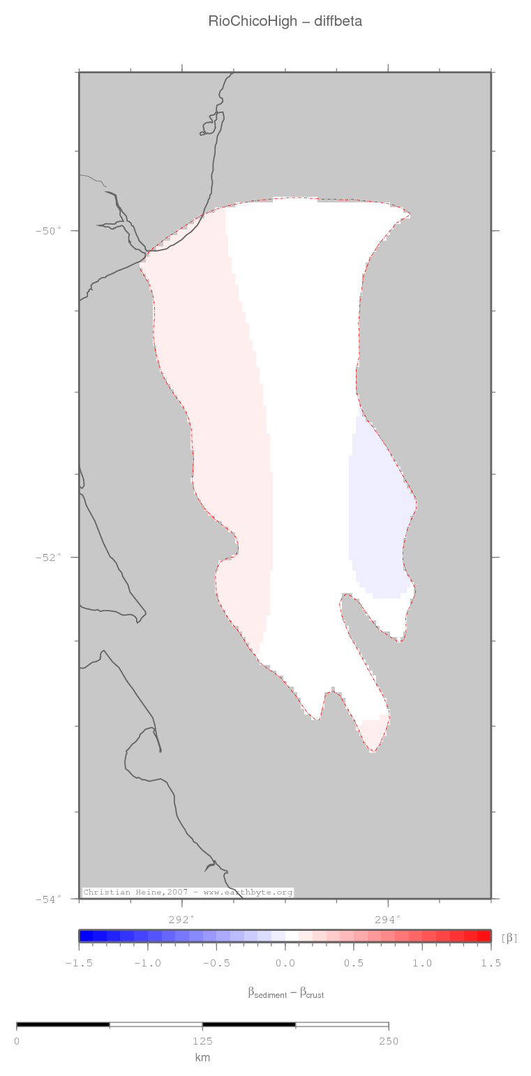 Rio Chico High location map