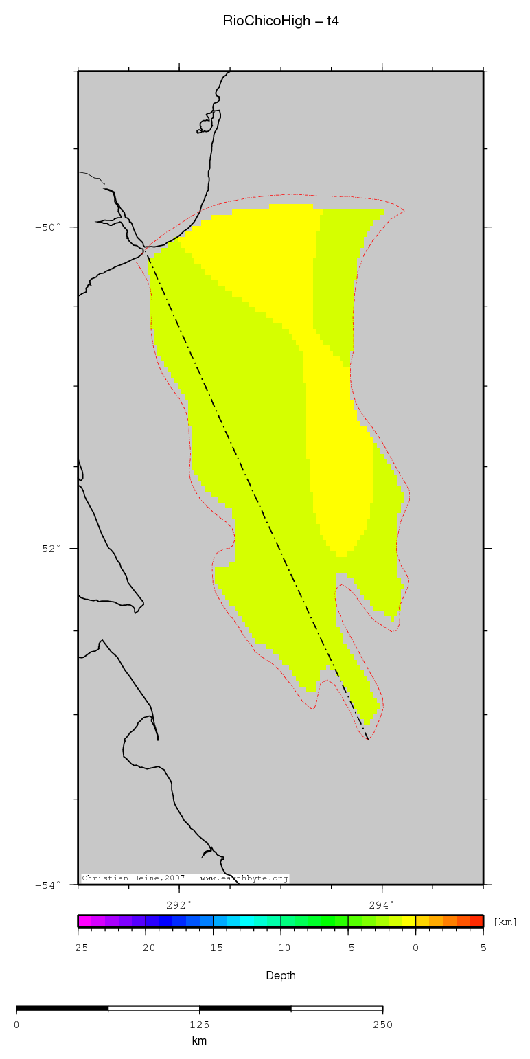 Rio Chico High location map