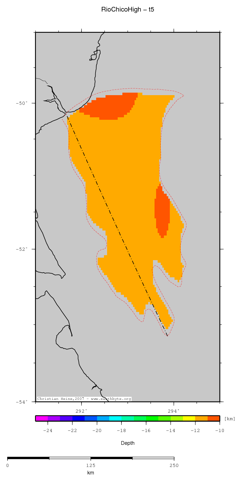 Rio Chico High location map