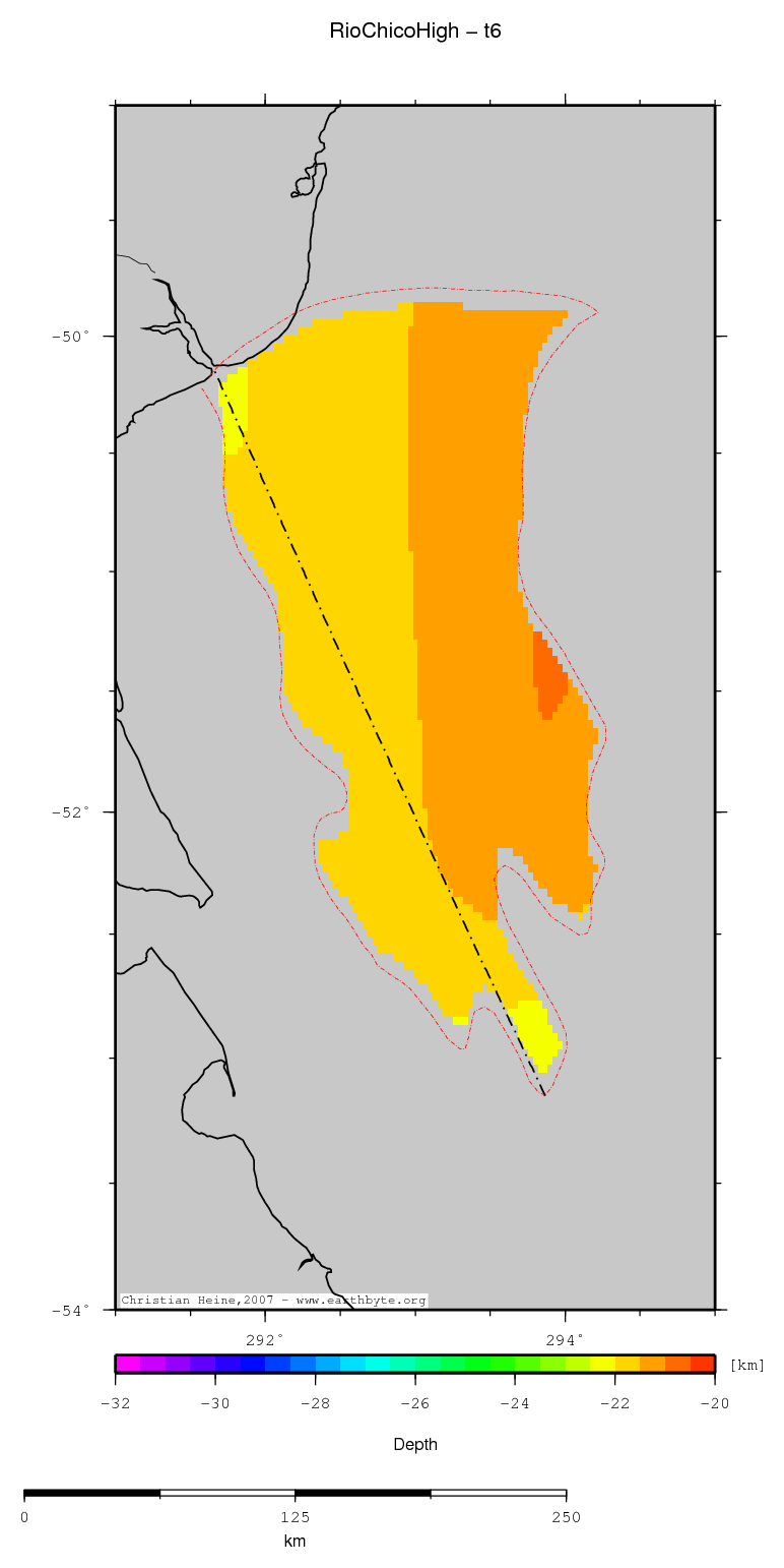 Rio Chico High location map