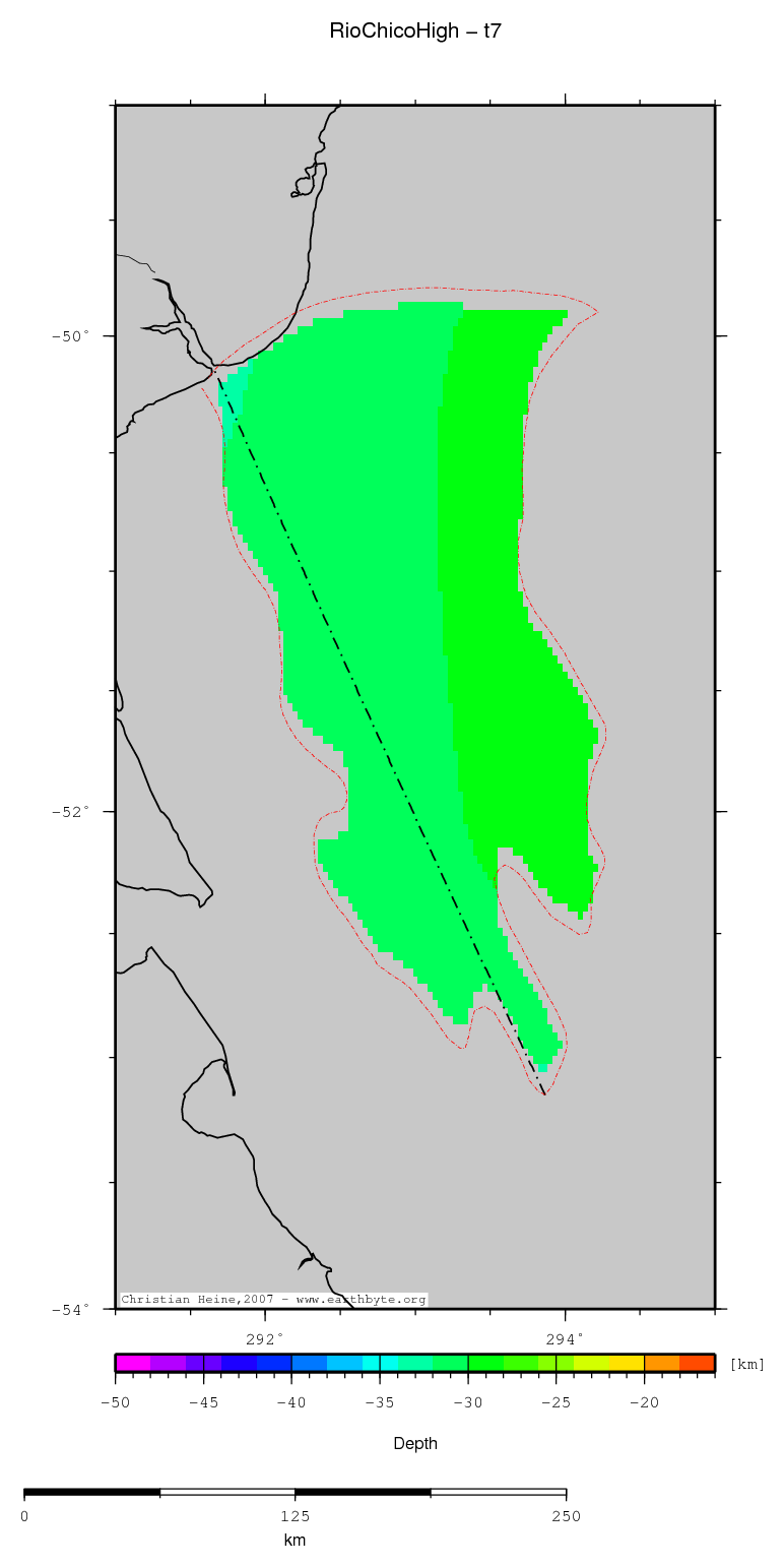 Rio Chico High location map