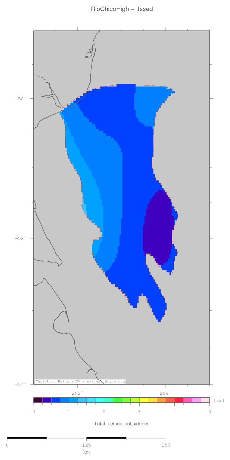 Rio Chico High location map