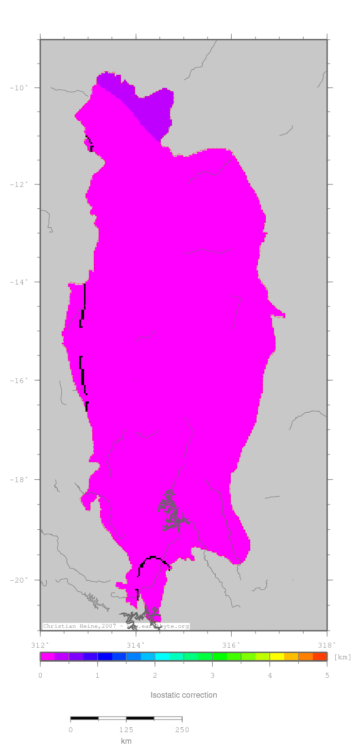 Sao Francisco Basin location map