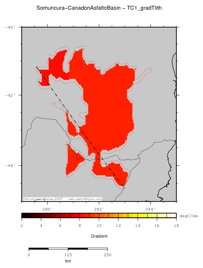 Somuncura - Canadon Asfalto Basin location map