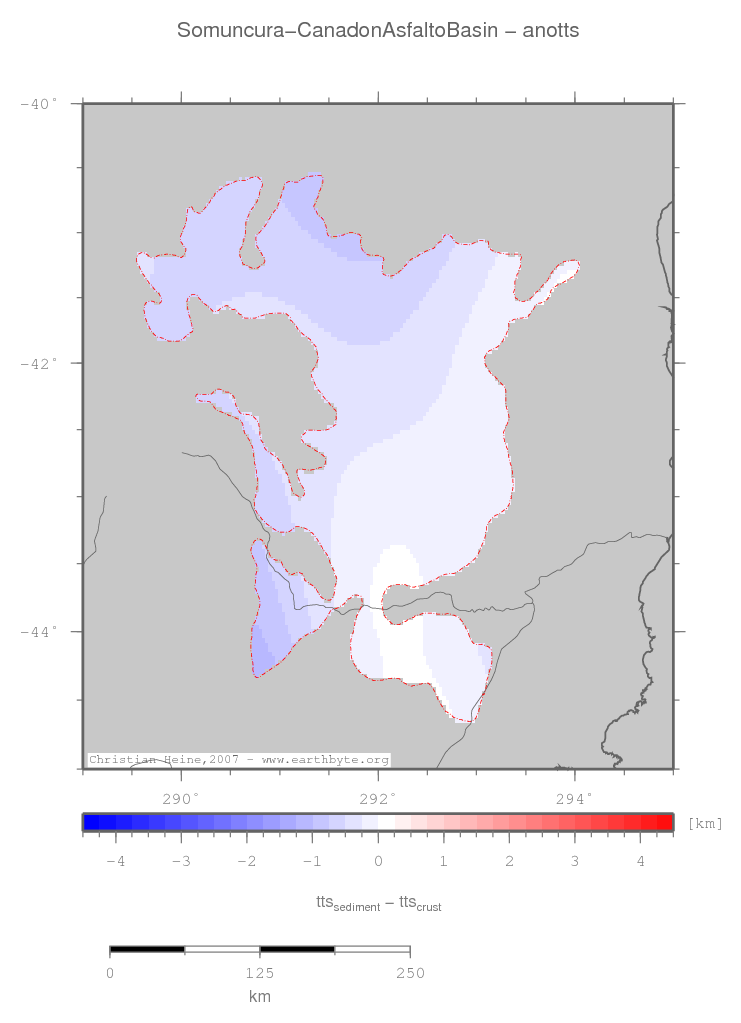 Somuncura - Canadon Asfalto Basin location map