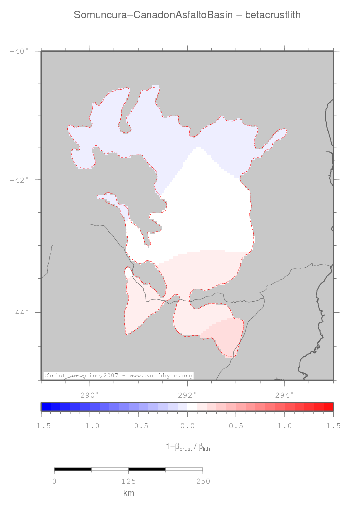 Somuncura - Canadon Asfalto Basin location map