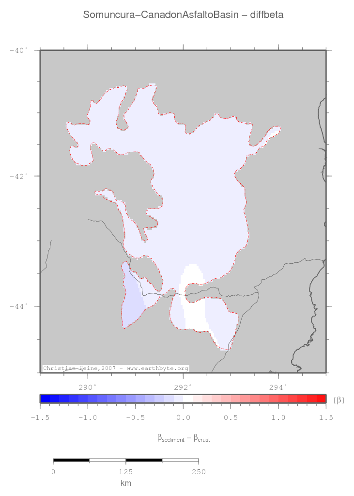 Somuncura - Canadon Asfalto Basin location map