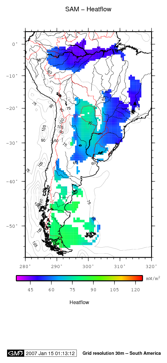 There is no grid with 2m resolution for this region available