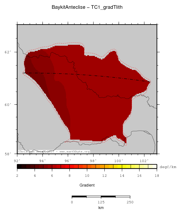 Baykit Anteclise location map