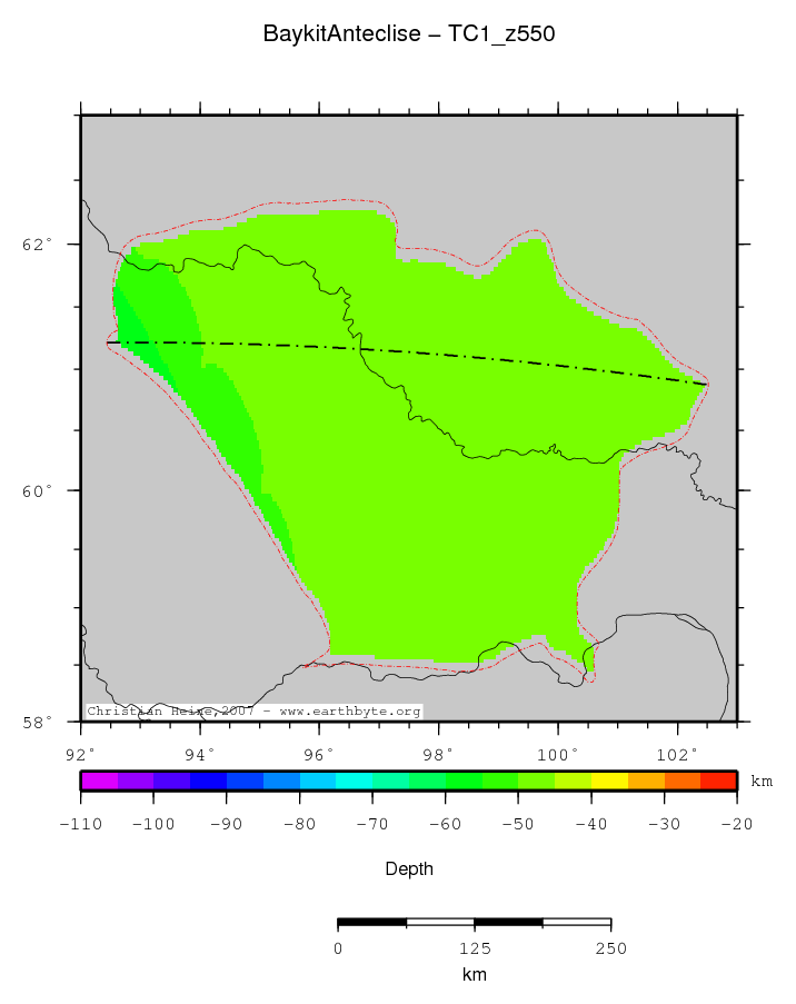 Baykit Anteclise location map