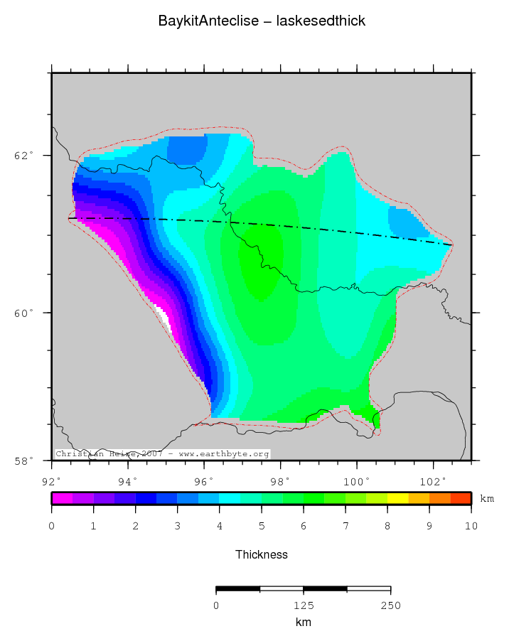 Baykit Anteclise location map