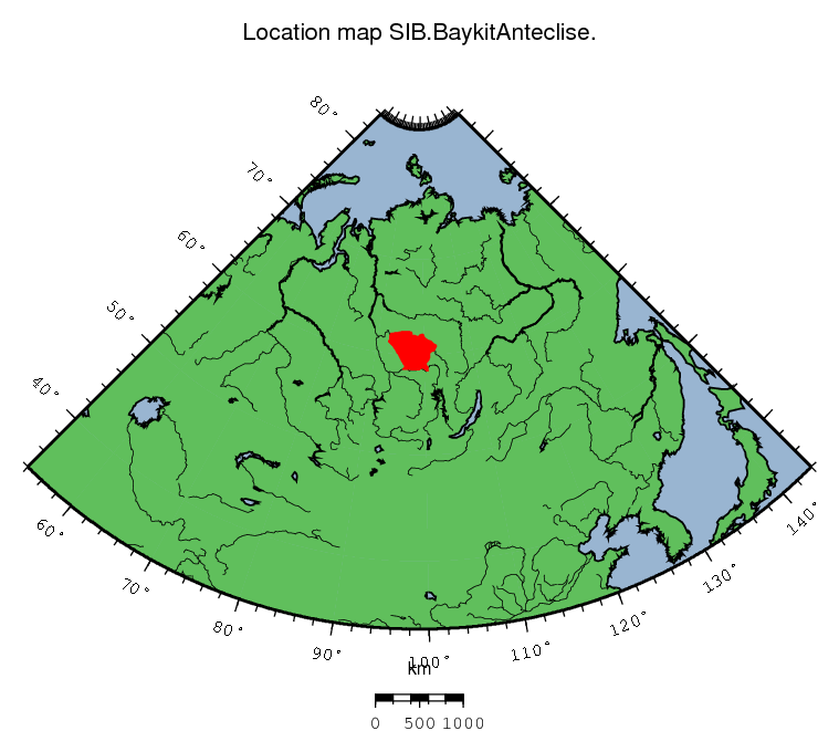 Baykit Anteclise location map