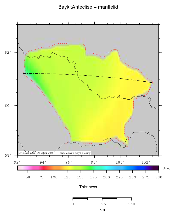 Baykit Anteclise location map