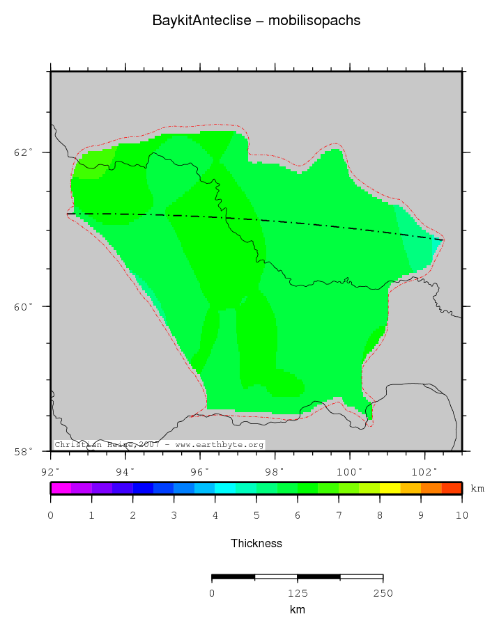 Baykit Anteclise location map