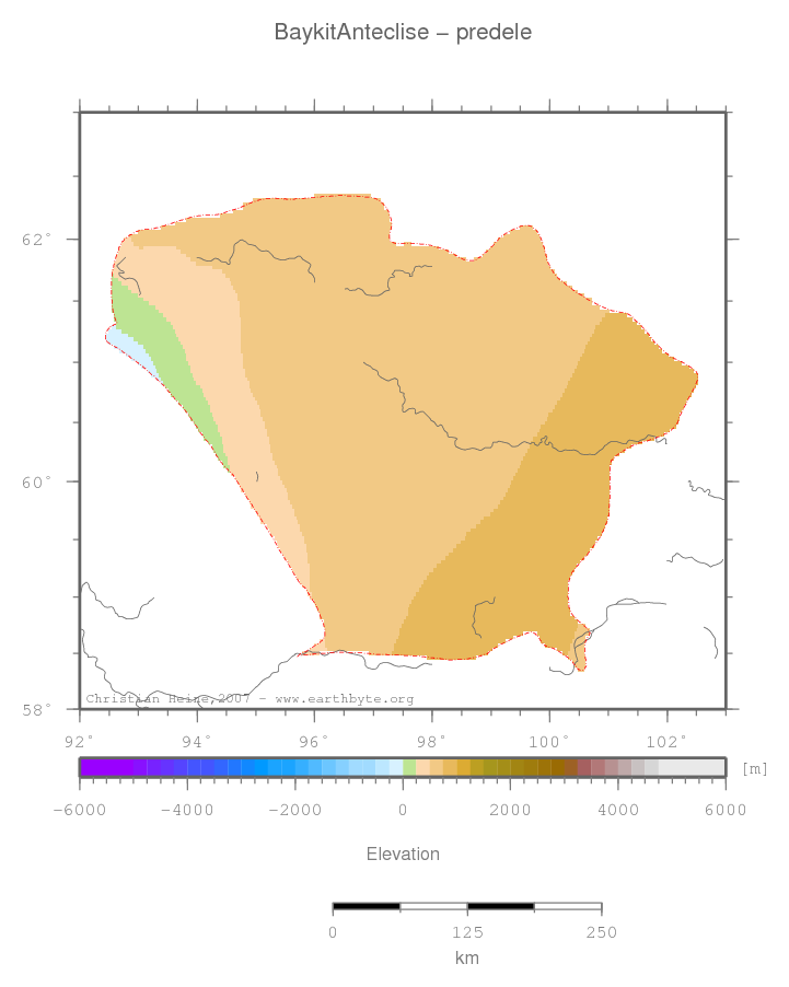 Baykit Anteclise location map