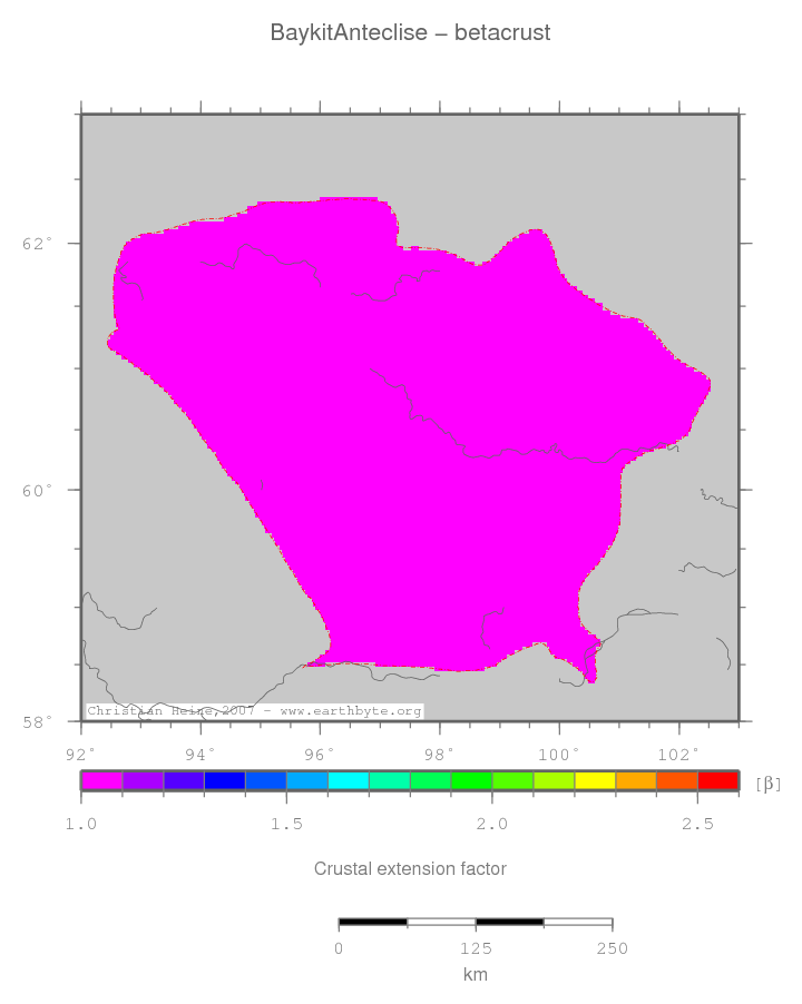 Baykit Anteclise location map