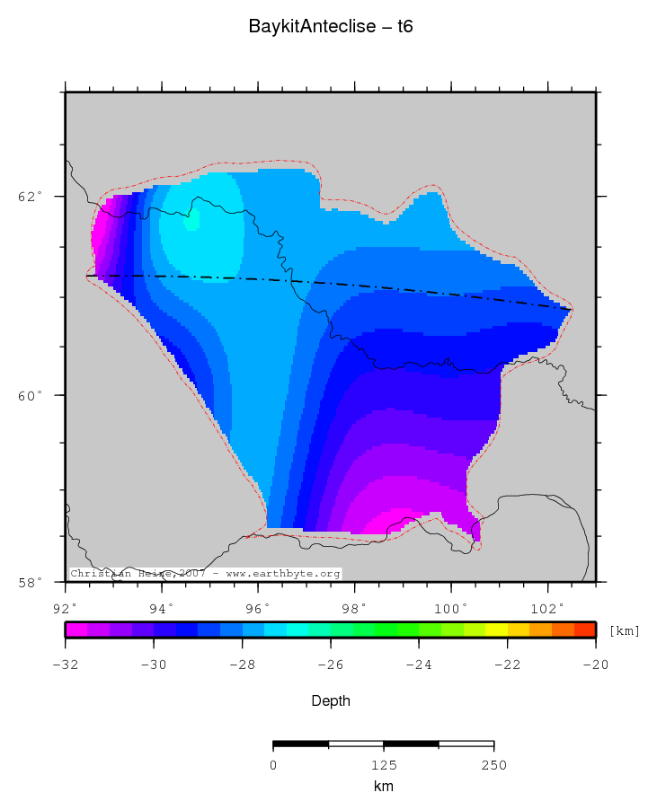 Baykit Anteclise location map