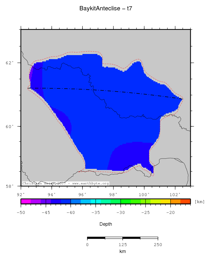 Baykit Anteclise location map