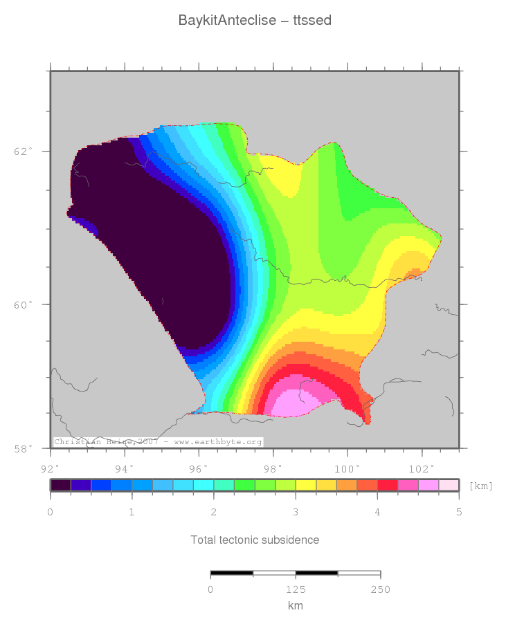 Baykit Anteclise location map