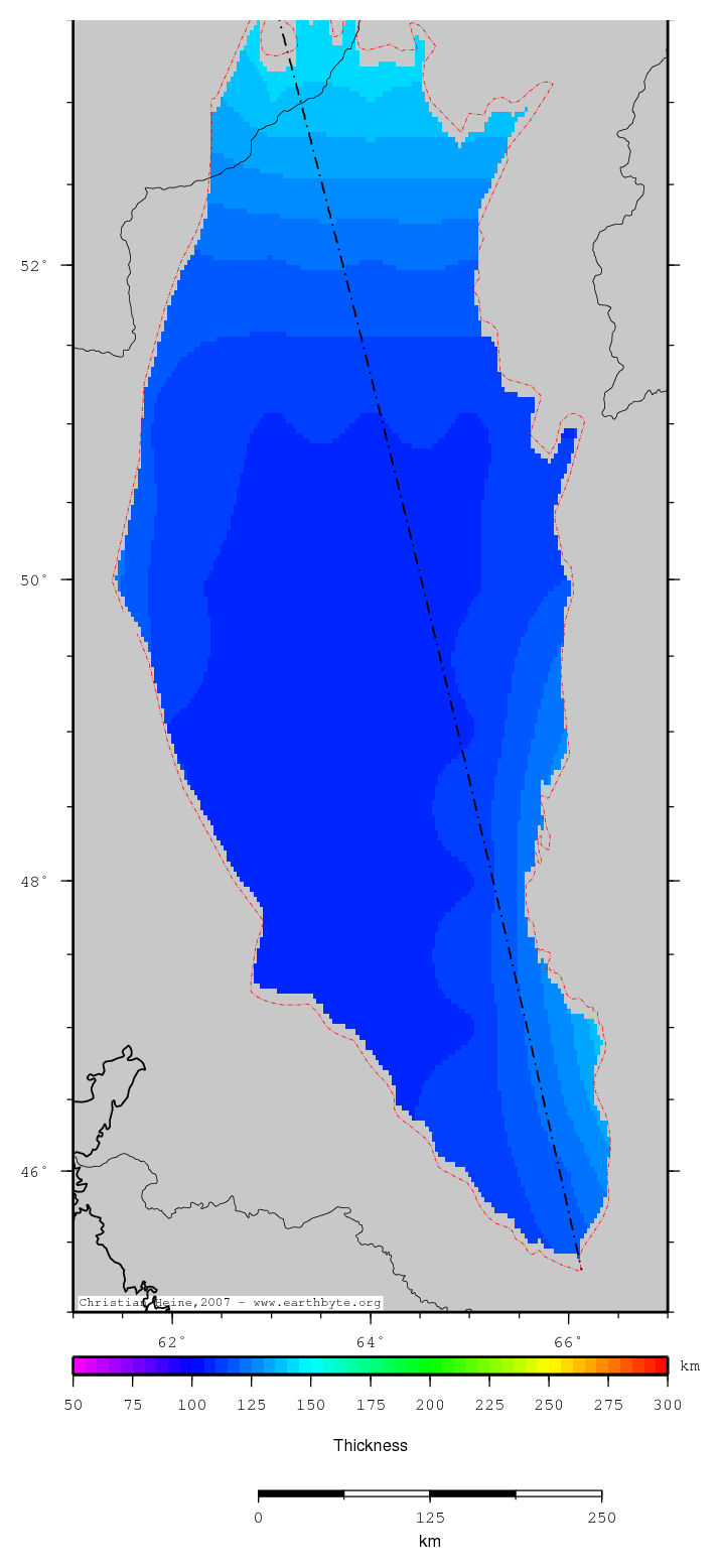 Turgay Syneclise location map