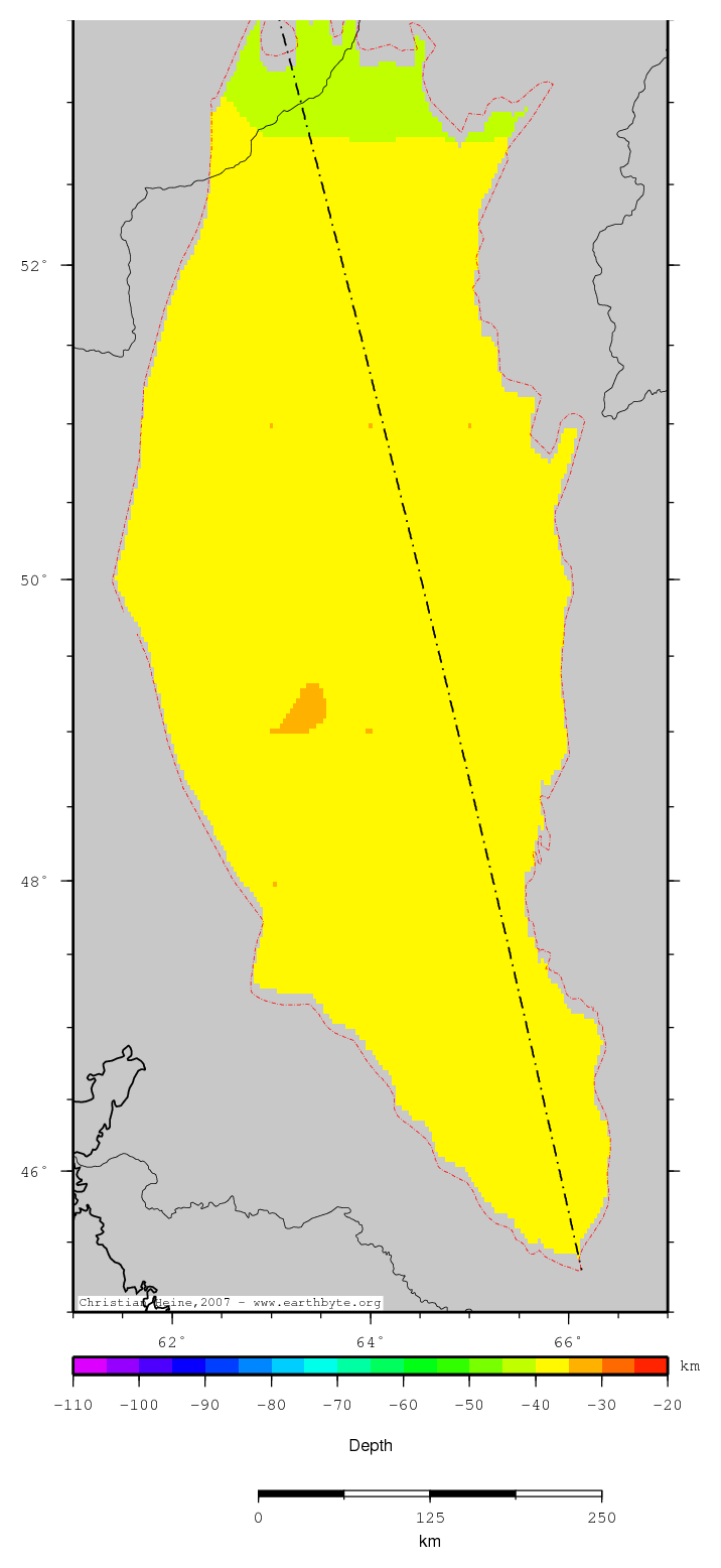 Turgay Syneclise location map
