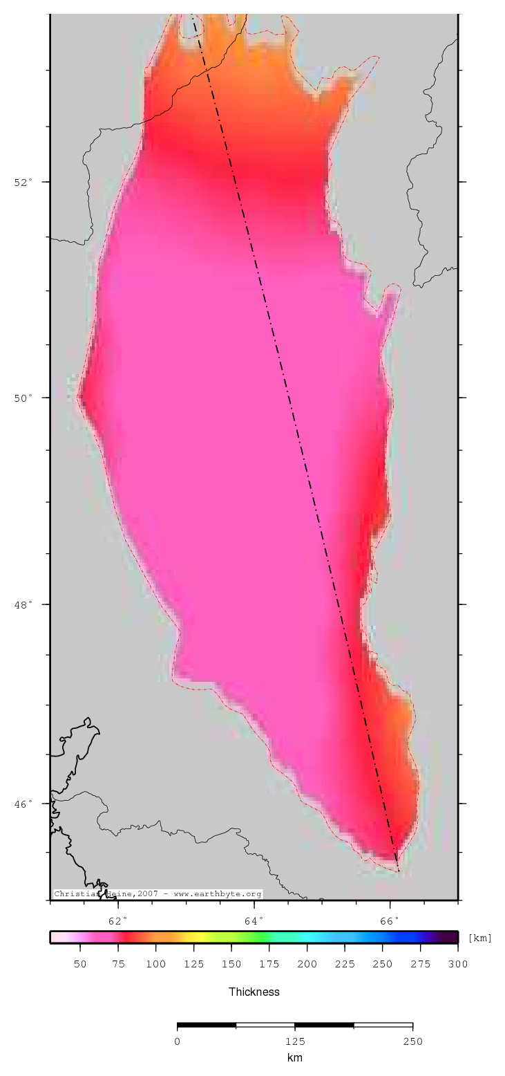 Turgay Syneclise location map