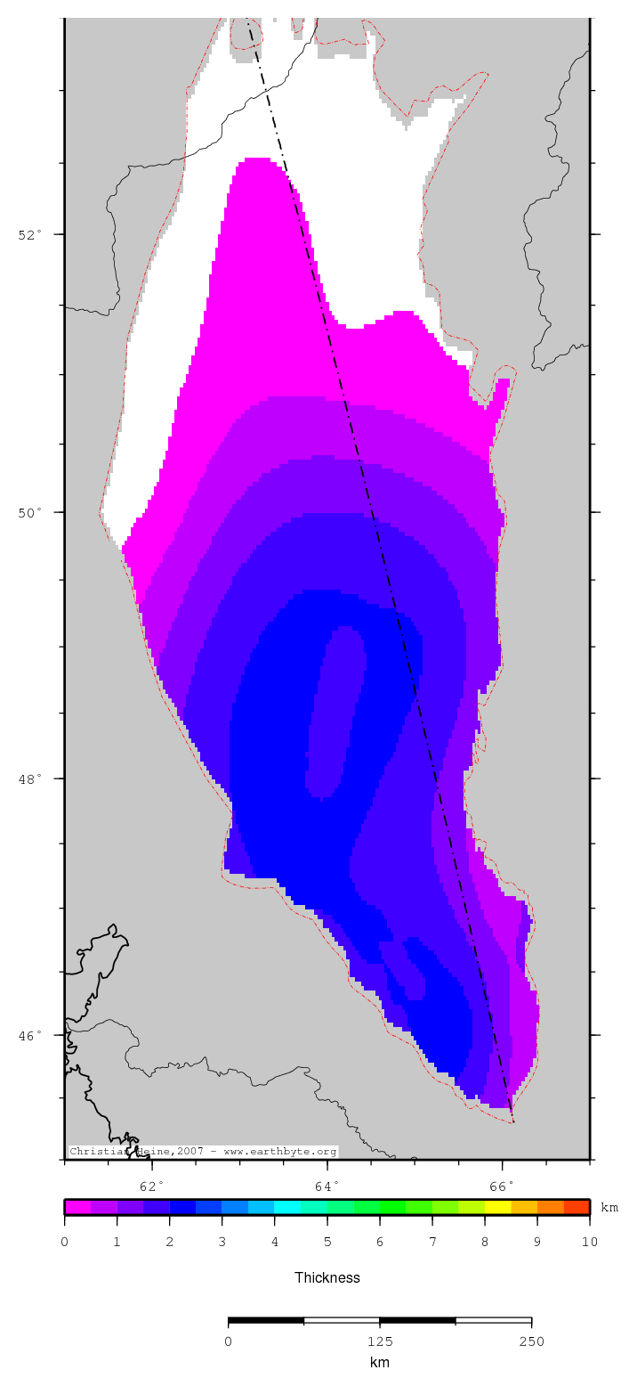 Turgay Syneclise location map