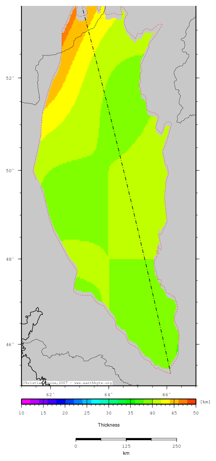 Turgay Syneclise location map