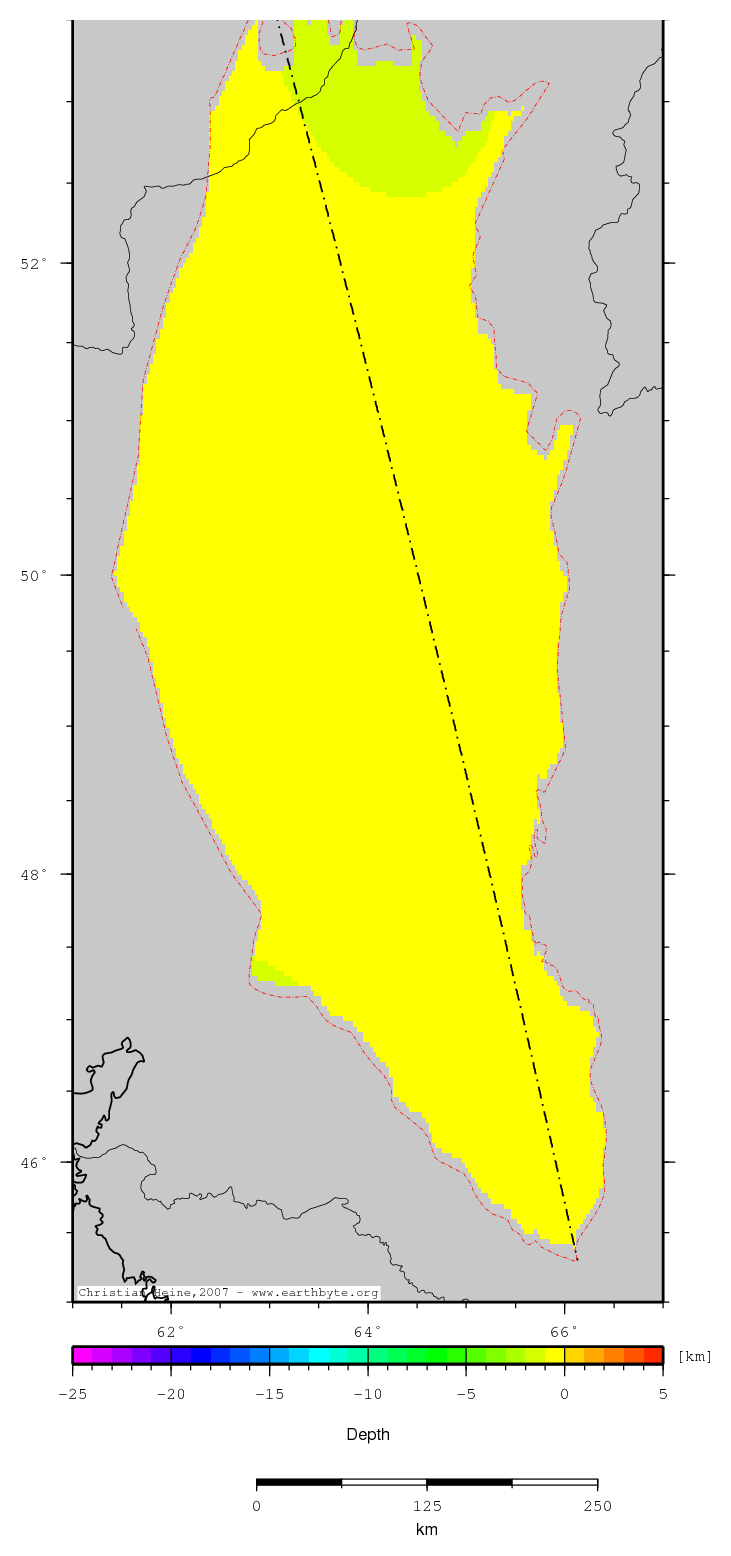 Turgay Syneclise location map