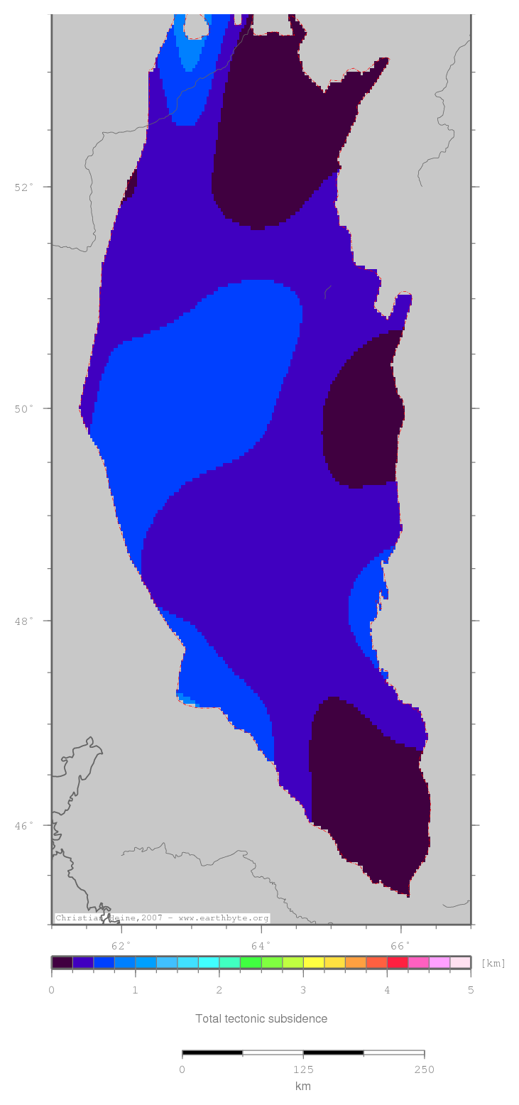 Turgay Syneclise location map