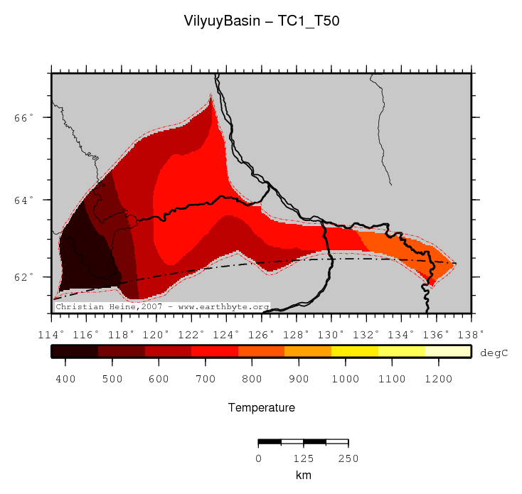 Vilyuy Basin location map