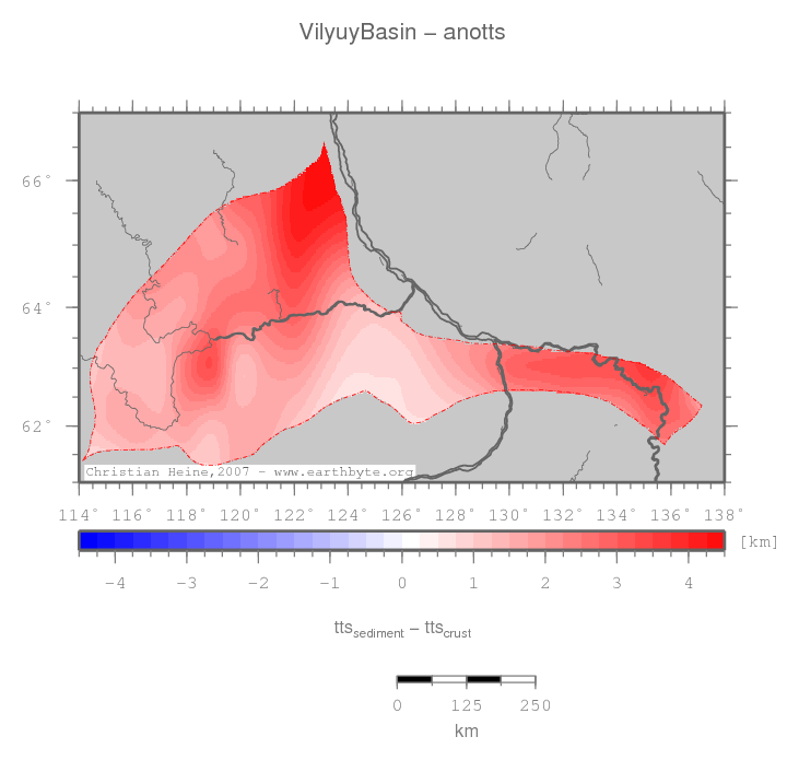 Vilyuy Basin location map