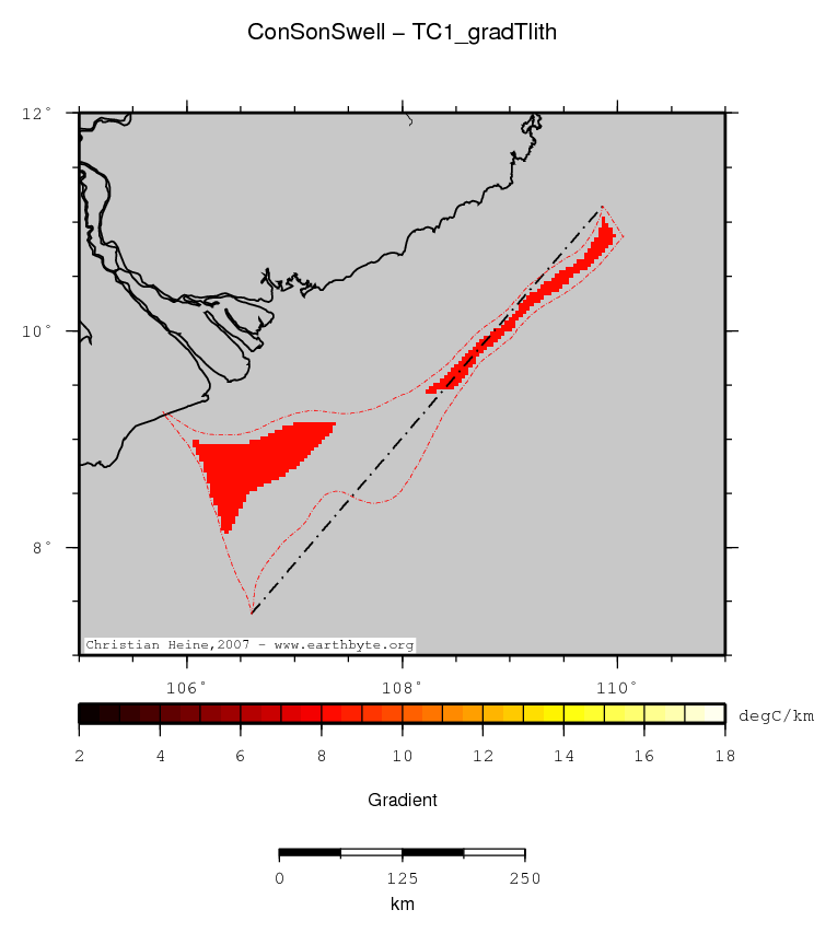 Con Son Swell location map