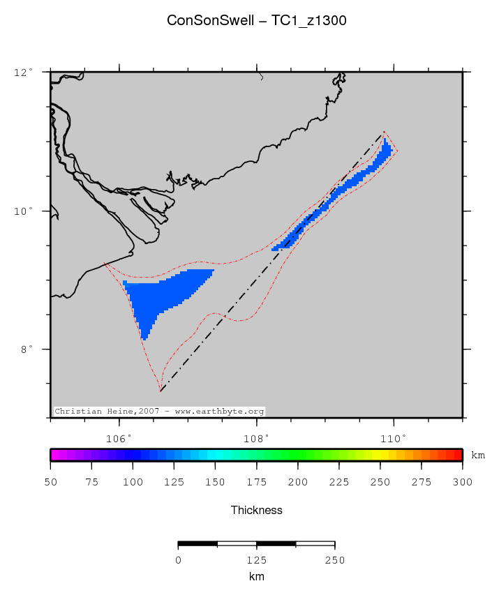 Con Son Swell location map